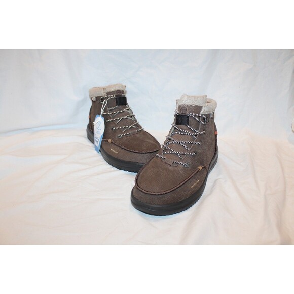 Hey Dude Men\'s Bradley Classic Chukka Style Boots Size 10 Brown Shoes NEW main image 7